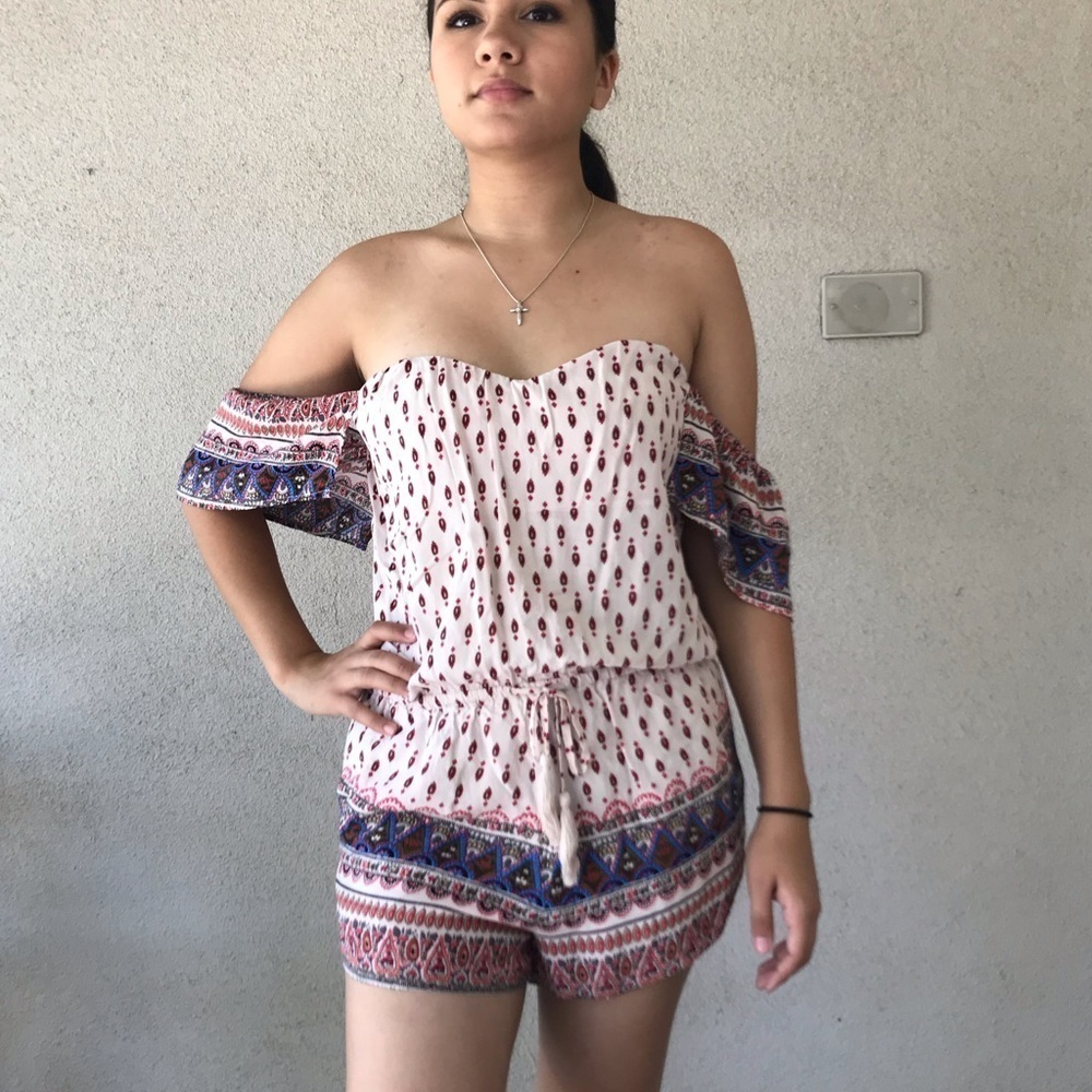 Stella Laguna Beach Boho‎ Festival Romper Small